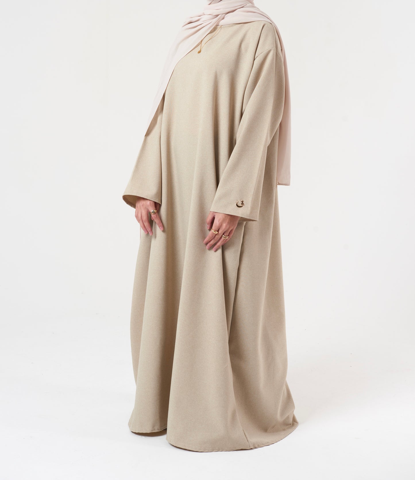 Beige abaya