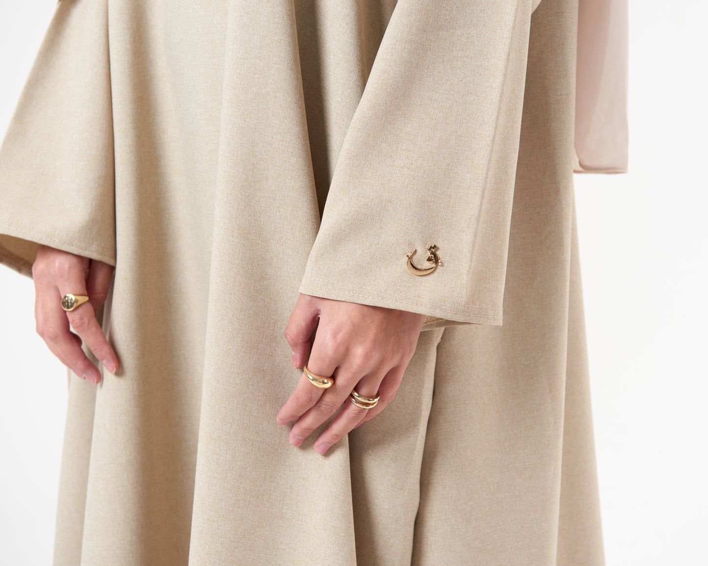 Beige abaya